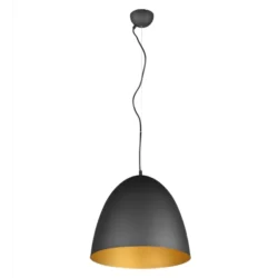 Pakabinamas LED šviestuvas TILDA, Juodas/auksinis, R30661980