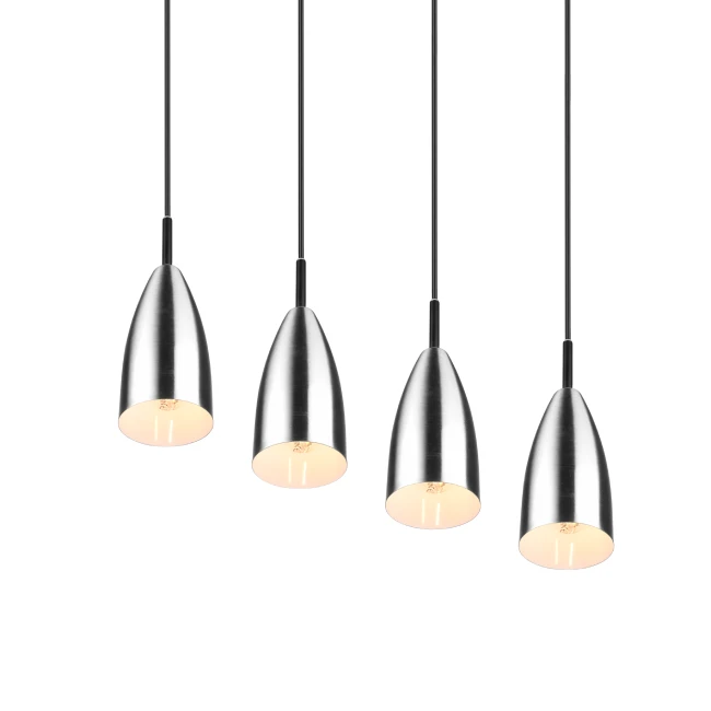 Hanging LED lamp FARIN 4, Nickel, R30694007
