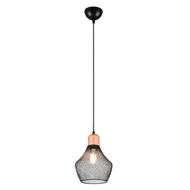 Hanging LED lamp VALERIA, ⌀18, Black, R31281032