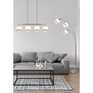 Pakabinamas LED šviestuvas DAVOS, Baltas, R31554006