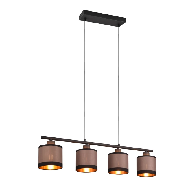 Hanging LED lamp DAVOS, Brown, R31554041