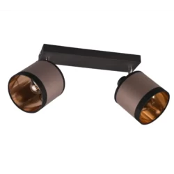 Ceiling directional light DAVOS 2, Brown, R81552041
