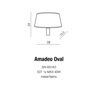 Sieninis šviestuvas AMADEO AZ2419+AZ2421