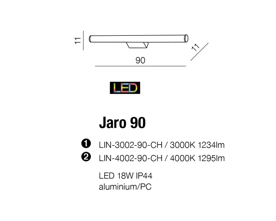 Wall lamp Jaro 90 AZ2093