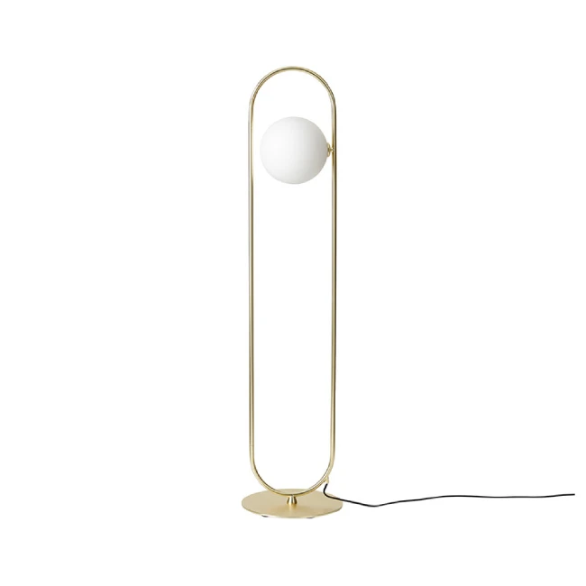Standing lamp ABBACUS, Brass, P1258/ORO