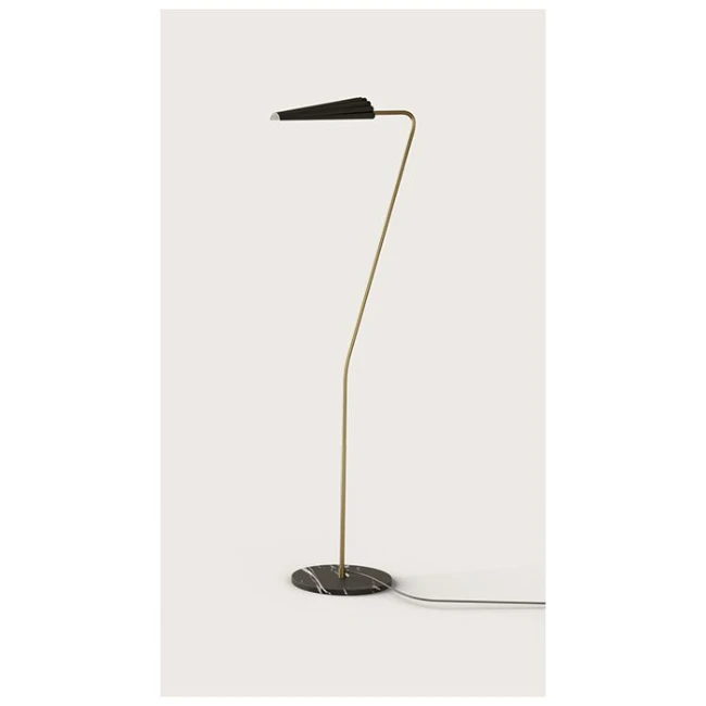 Floor lamp BION, Gold/Black, P1306/ORO