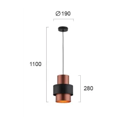 Pakabinamas šviestuvas DEXTER, Vario, 4215800