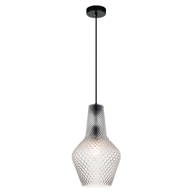 Hanging lamp SOLETO, Clear glass, 4169300