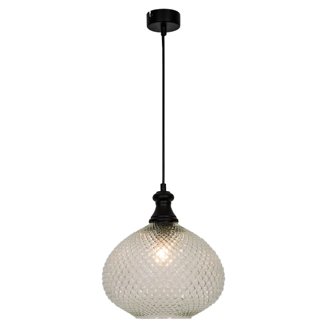 Hanging lamp ANETTE, Clear glass, 4233400