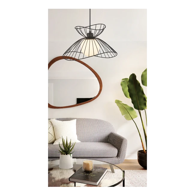Hanging lamp BELINDA, Black, 4275100