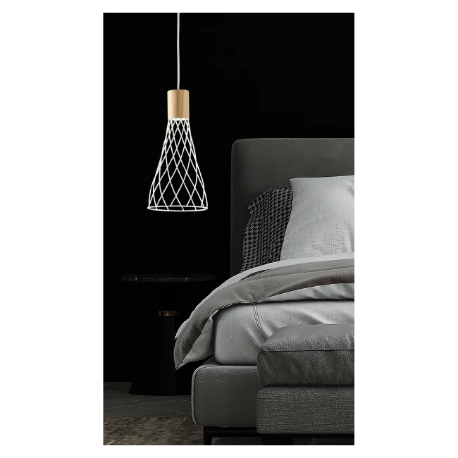 Hanging lamp HANK, White, 4235200