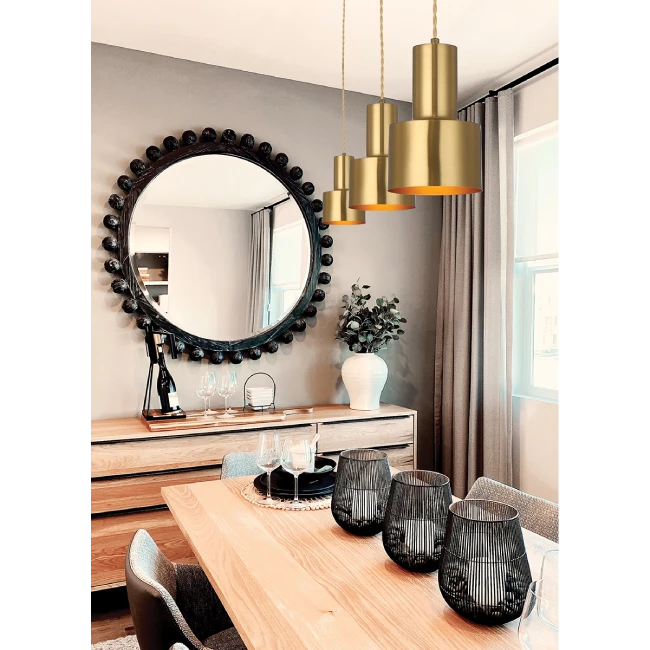 Hanging lamp SOLO, Brass, 4265900
