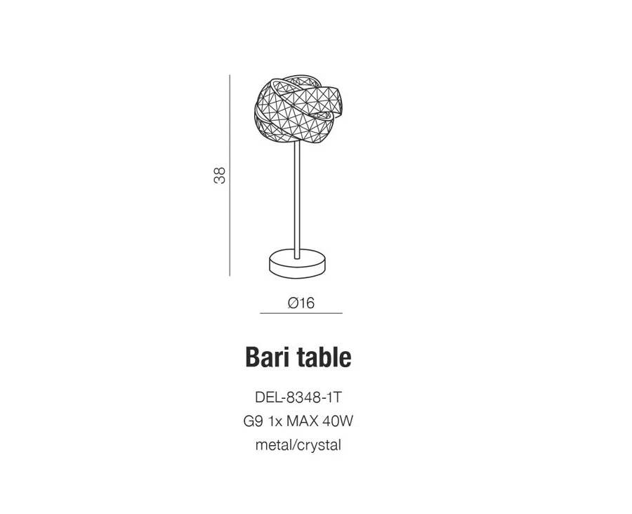 Table lamp BARI AZ2106