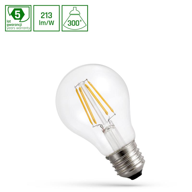 6.8W 4000K E27 LED bulb COG, neutral white