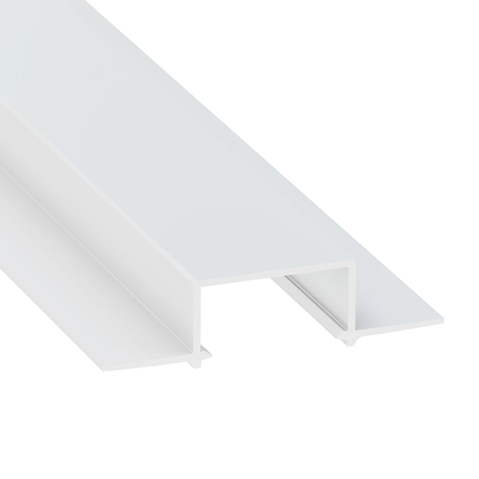 Fillable LED profile Hiro, white 2m