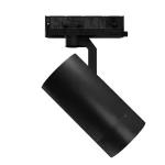 3F Track sistemos šviestuvas Pava 42W Switch Power, juodas