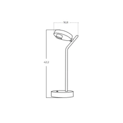 3W Įsmeigiamas LED lauko šviestuvas 67456/B/W 3000K IP67 DIMM