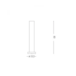 Pastatomas šviestuvas EDO OUTDOOR Round IP44 138510