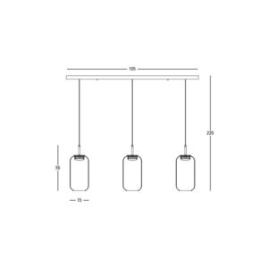 Lubinis šviestuvas LID SQUARE 25W 10430