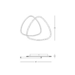 Lubinis šviestuvas LINEAR C0125