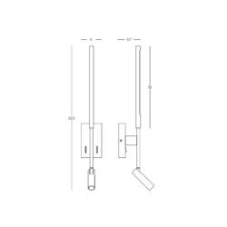 Pastatomas lauko šviestuvas Nutri OFL-22982-M-BK