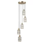 Pakabinamas šviestuvas Alma PND-40668-5-HBR