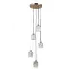 Pakabinamas šviestuvas Torno PND-40813-5R-HBR