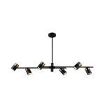 Pakabinamas šviestuvas Elice Black 6 - Image 2