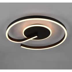 Lubinis LED šviestuvas CALLE R63631132 Black
