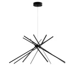 56W Pakabinamas LED šviestuvas SHANGHAI S8 4000K black