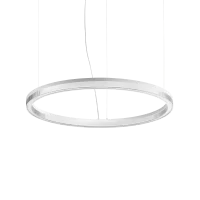 43W Pakabinamas LED šviestuvas CROWN Ø80 White 339146