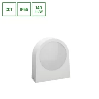 15W Sieninis fasado šviestuvas VERSA CCT baltas