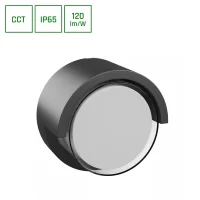 10W Sieninis fasado LED šviestuvas VERTO Round Edge CCT