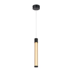 7W Pakabinamas LED šviestuvas CANDELERA Black CCT