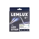11W 24V 2700K COB480 LED juosta Lemlux, šiltai balta 5m ritė - Image 2