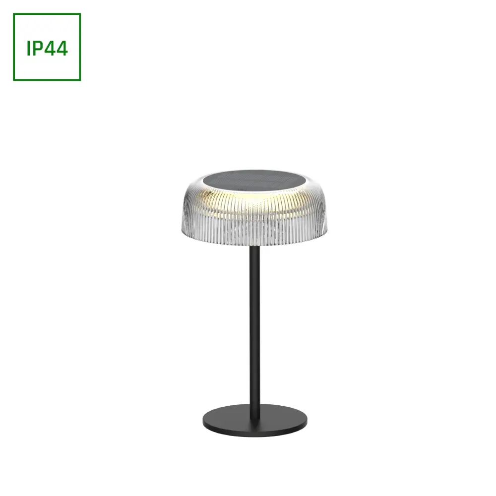 2088686 Įkraunamas stalinis lauko šviestuvas FUNGI su USB ir saulės baterija