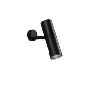 7W Sieninis kryptinis LED šviestuvas Rocket Black CCT