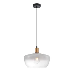 Pakabinamas šviestuvas PAROLA PND-3636-1-BRO-W